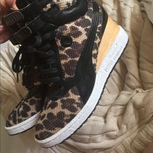 PUMA contact wedge sneaker w/box